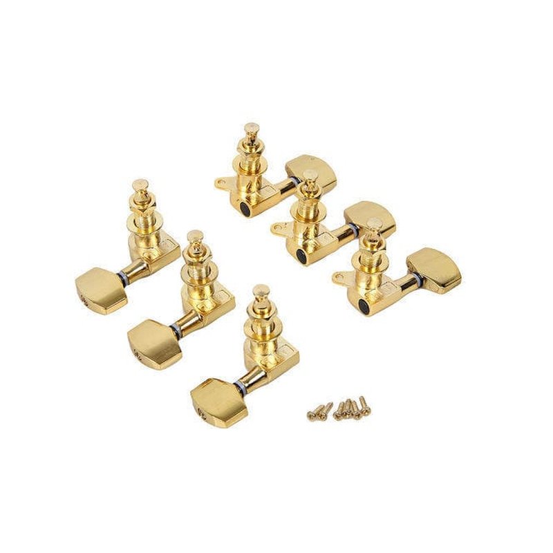 吉他弦鈕 鍍金高檔油壓 (1套6入) Alice AL-016JP 吉他旋鈕 — 三峽吉他 / Bass