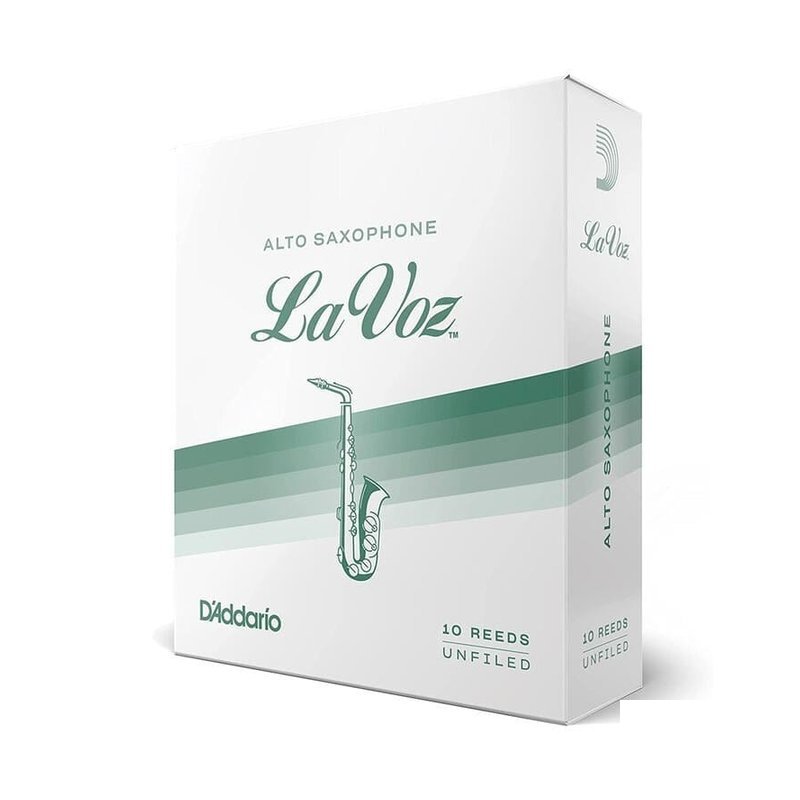 LV-A 美國 RICO LA VOZ 中音 薩克斯風 竹片 Alto Sax、10片裝 — 三峽銅管 / 管樂