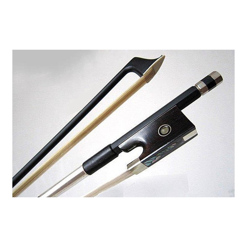 V-V50 小提琴弓 4/4 碳纖維 弓桿直弓毛厚實 — 三峽弦樂器