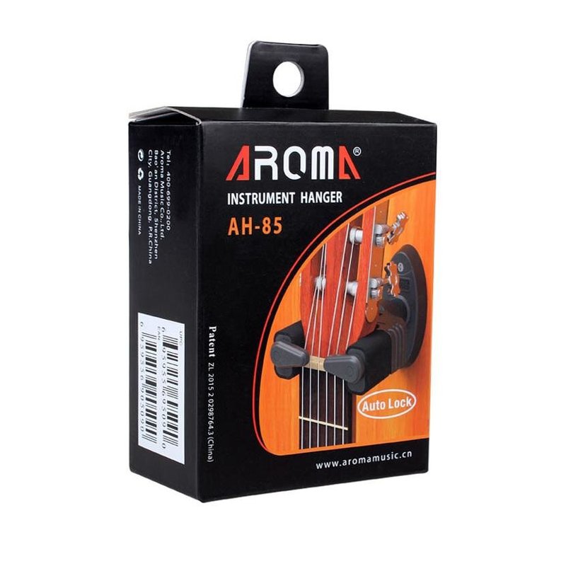 吉他掛勾 AROMA AH-85 自動鎖 吉他掛鉤 — 三峽吉他 / Bass