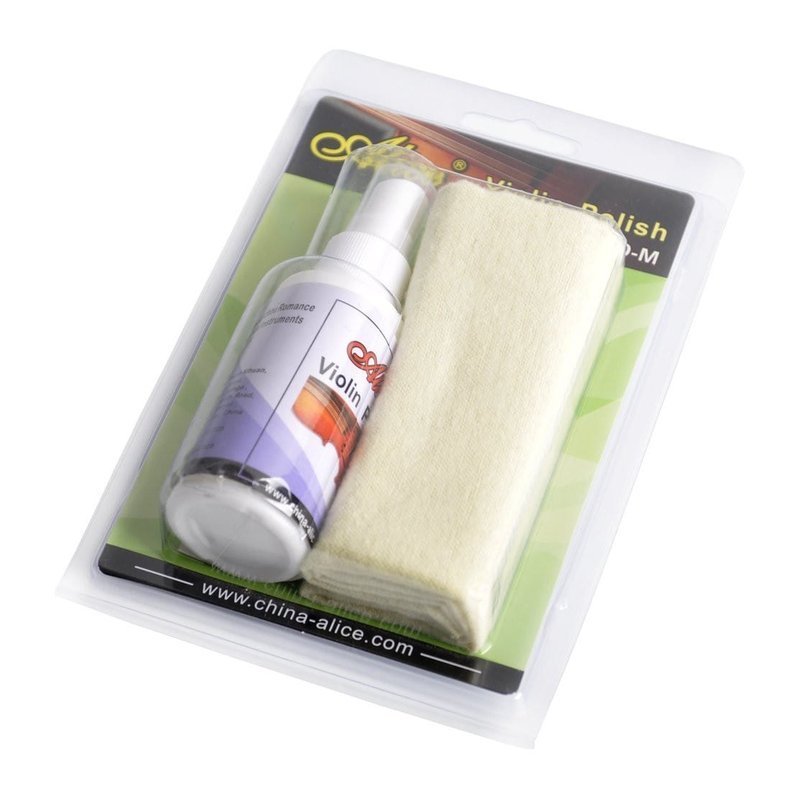 ALICE ALICE 提琴保養 保養組 A039PO-M 保養油+擦琴布 — 三峽弦樂器