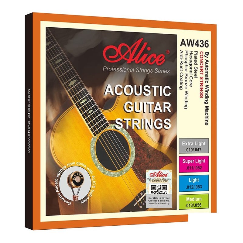 ALICE ALICE AW436 AW436P 磷青？ 木吉他弦 æ°è¬ 吉他弦 — 三峽木吉他 / 民謠吉他