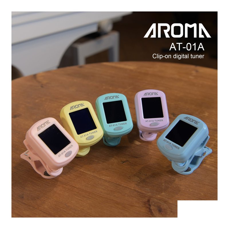 AROMA ????? 烏克麗麗調音器 AT-01A — 三峽調音器