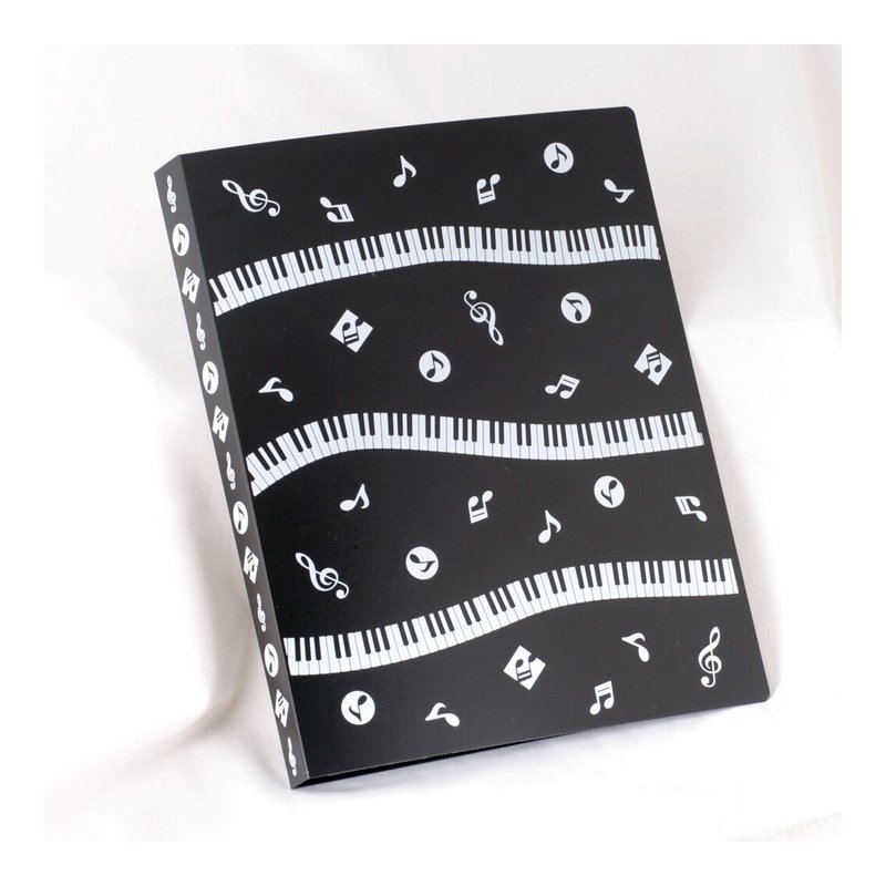台製 資料夾/資料本 音符文具禮品CF40 適用A4 樂譜 40酁 — 三峽配件 / 週邊