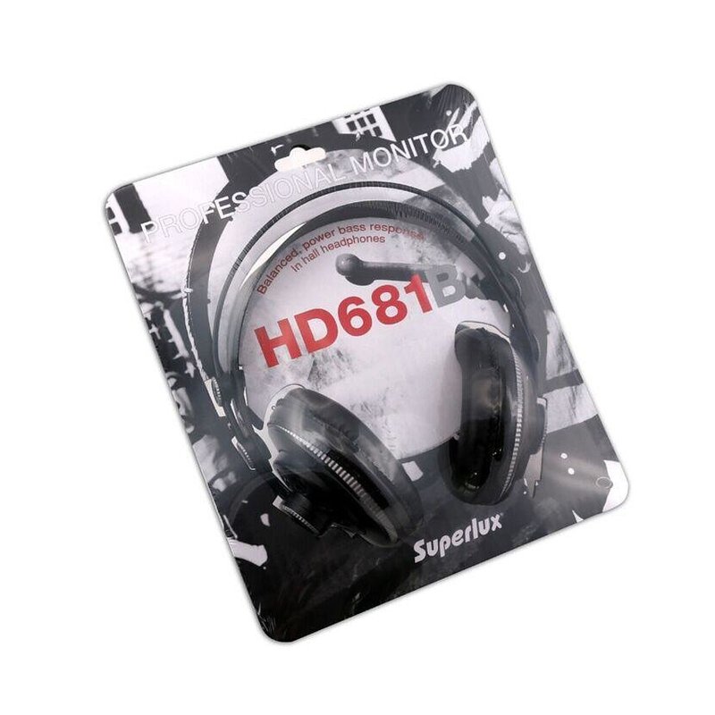 Superlux HD681 HD681B HD681F 專業監聽級耳機 耳罩式耳機 — 三峽錄音 / 音響