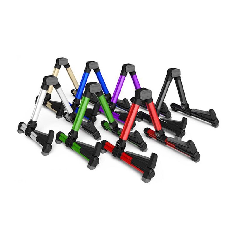 吉他架 鋁合金折疊 AROMA AGS-08木吉他/電吉他架/貝司琴架 — 三峽吉他 / Bass