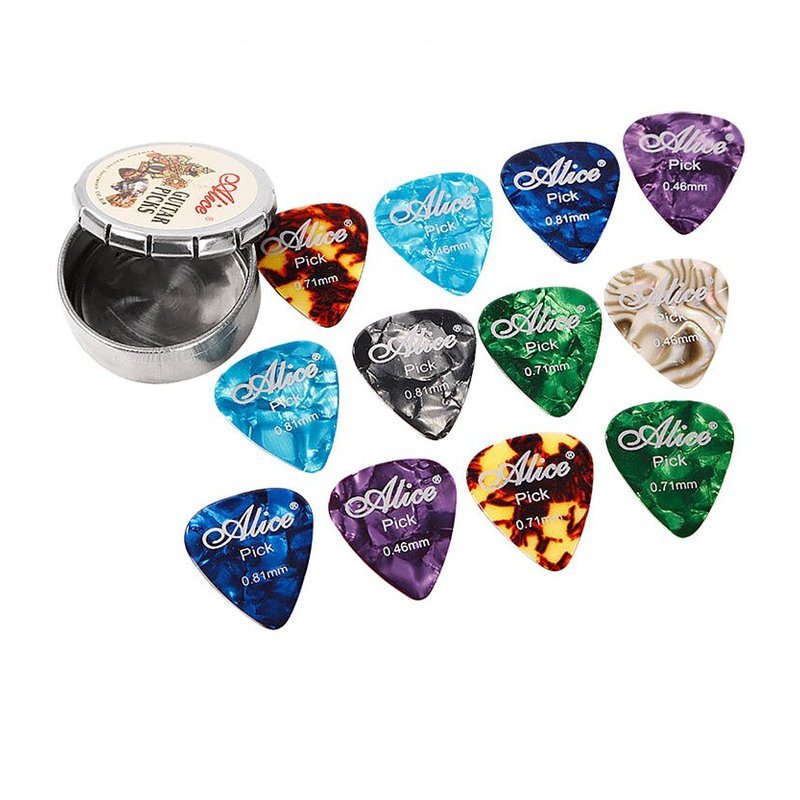 盒裝彈片 Alice 金屬盒 PICK盒 A011A/A011B/A011C 彈片收納盒 — 三峽配件 / 週邊