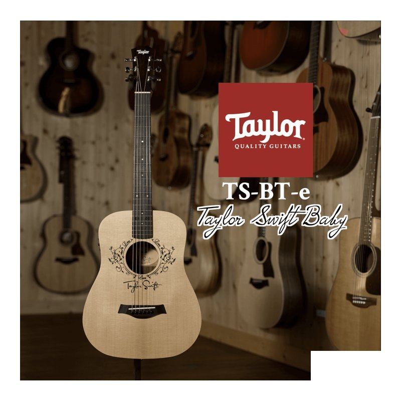 Taylor TS-BT-E 34寸 簽名款電木吉他 — 三峽吉他 / Bass
