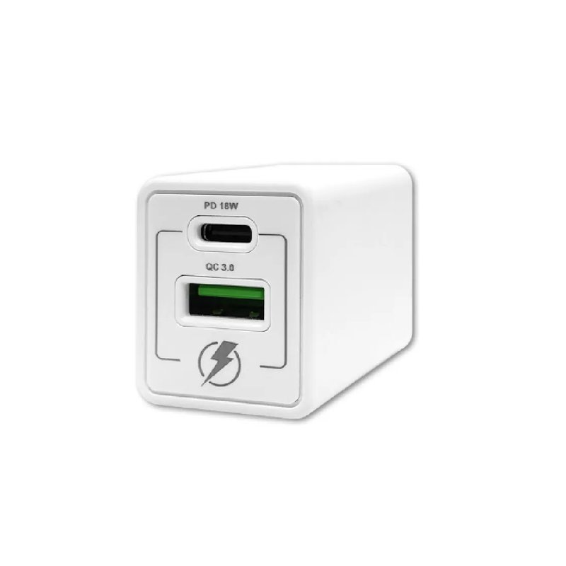 i-gota i-gota / 18W PD+QC3.0雙孔急速充電器 (AC-DK51T) — 三峽配件 / 週邊