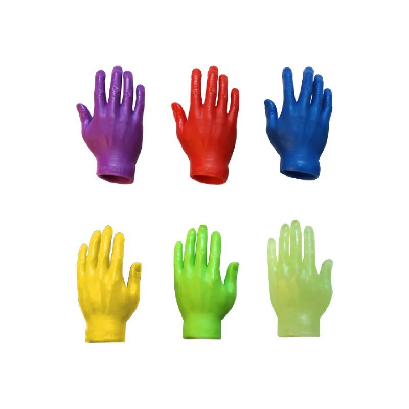 Archie Mcphee Archie Mcphee / 彩色、螢光小手（對） 創意玩具 — 三峽配件 / 週邊