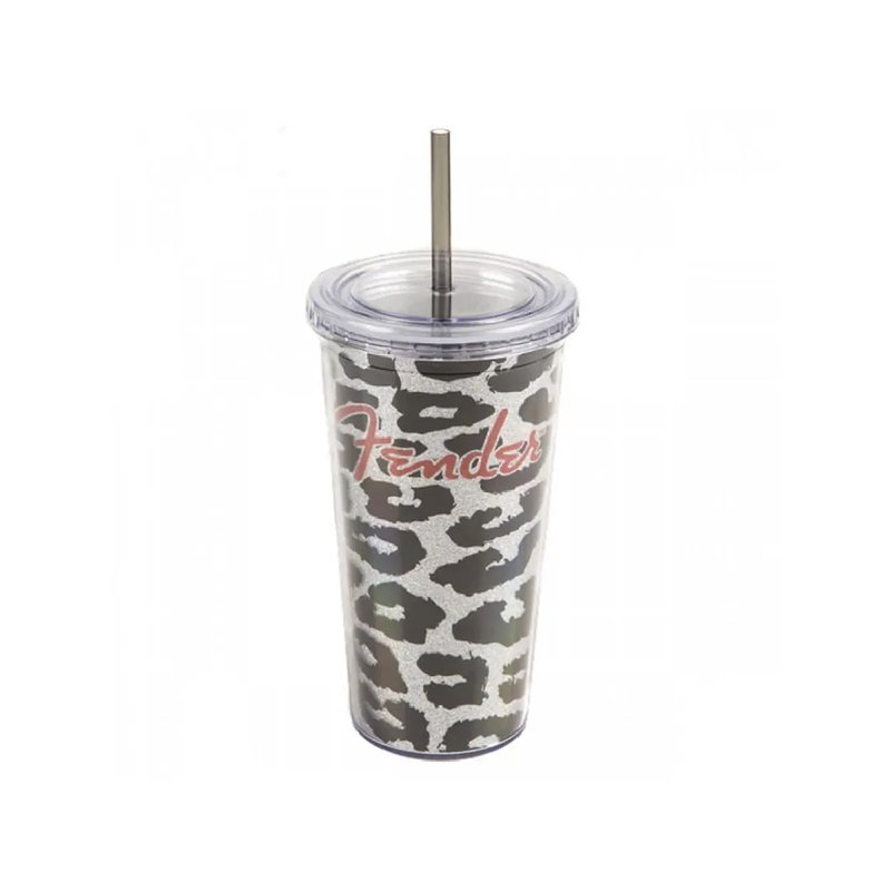 Fender Fender / Acrylic Tumbler Leopard Glitter 水杯 — 三峽配件 / 週邊