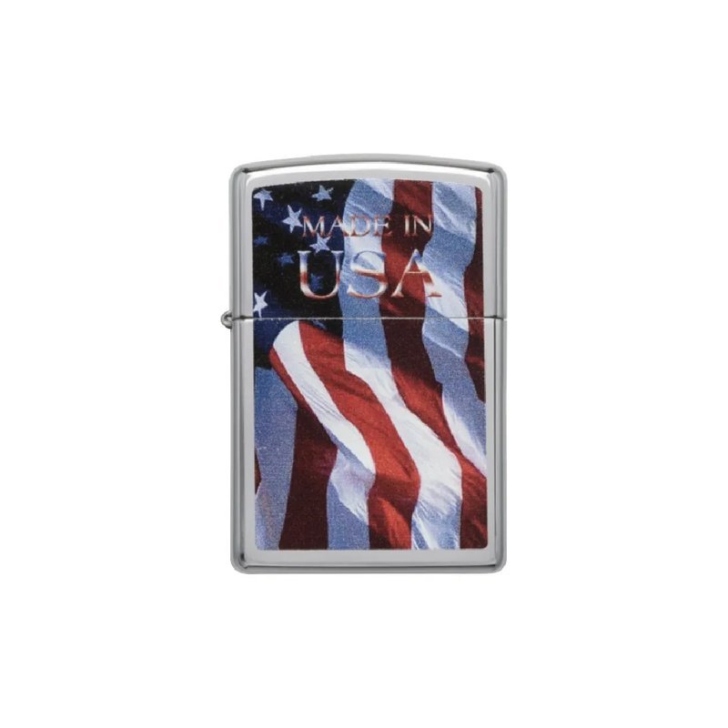 Fender Fender／ LIGHTER ETCHED STRAT W/FLAG - 銀 打火機 — 三峽配件 / 週邊