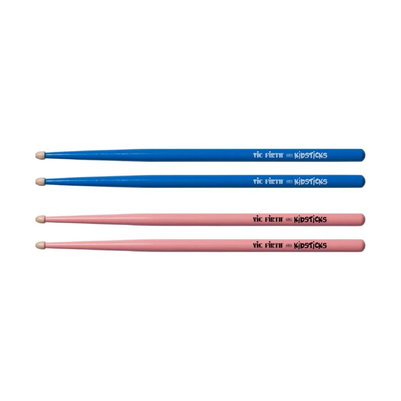 Vic Firth Vic Firth / kids, kidspink 山胡桃木 兒童專用鼓棒 (藍/粉紅) — 三峽鼓 / 打擊