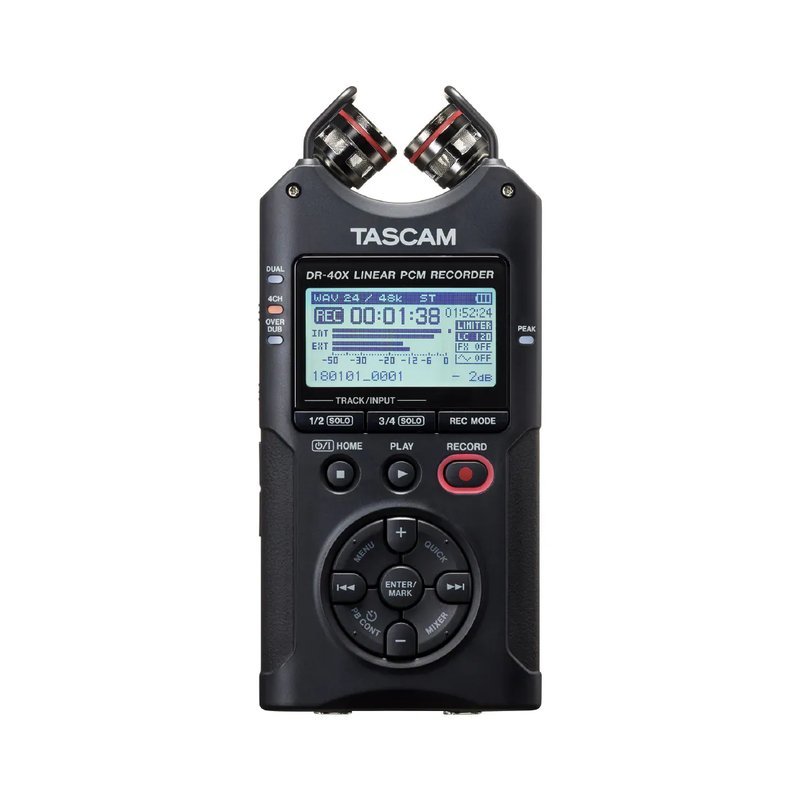 Tascam Tascam / DR-40X 攜帶型數位錄音機 — 三峽錄音