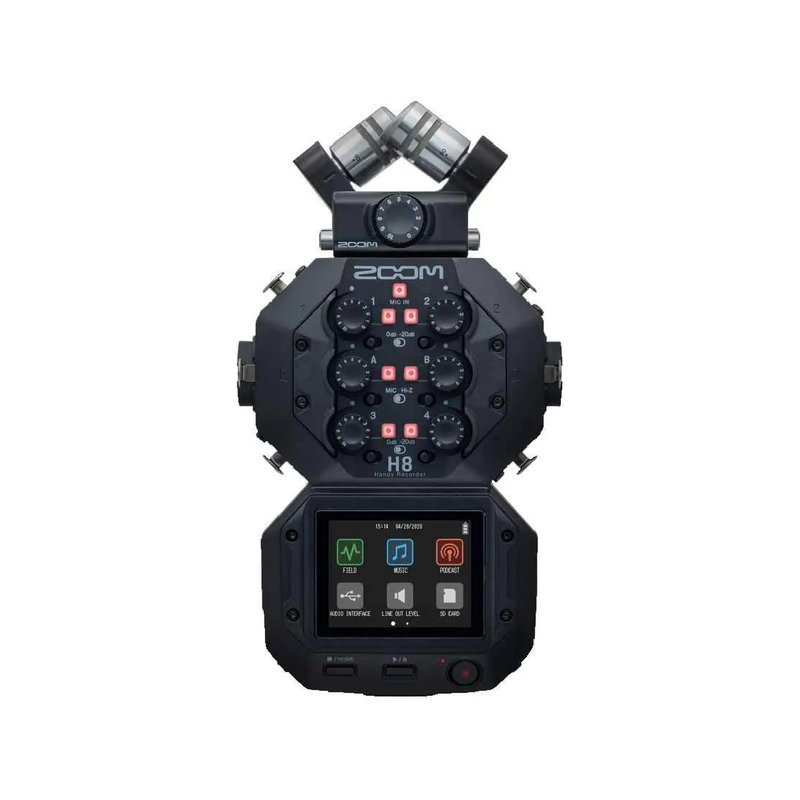 Zoom Zoom / H8 掌上型數位錄音器 — 三峽錄音 / 音響