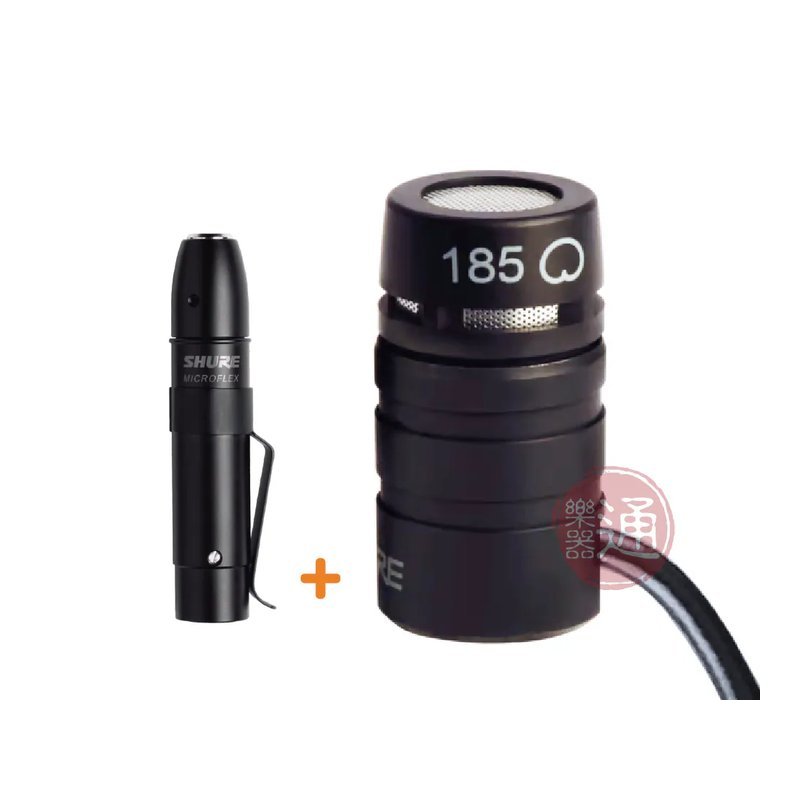 Shure Shure / MX185 心型指向 領夾式電容麥克風+前級(Shure無線系統可用) — 三峽麥克風