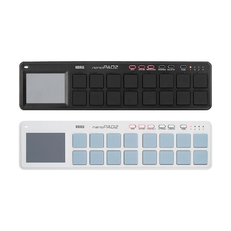 KORG Korg / nanoPAD2 MIDI控制介面(iPad可用)(2色) — 三峽電鋼琴 / 鍵盤