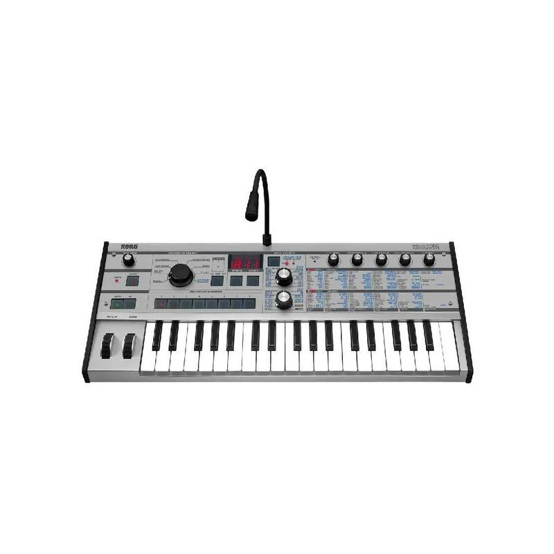 KORG Korg / microKORG PT 37鍵 合成鍵盤(限量白金色) — 三峽電鋼琴 / 鍵盤