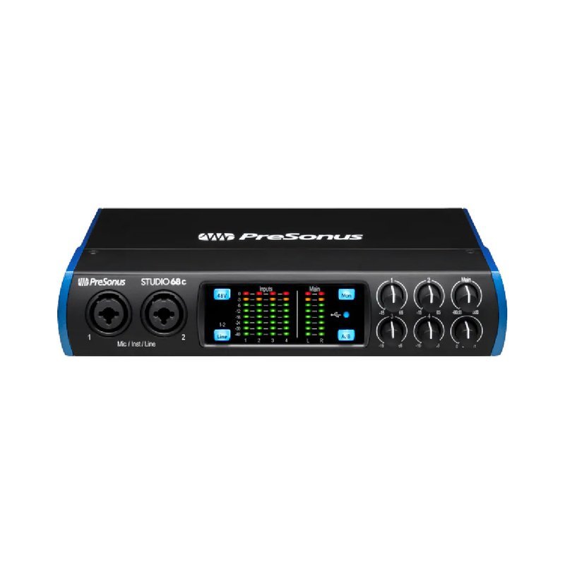 PreSonus PreSonus / Studio 68c 6in / 6out USB-C錄音介面(iOS可用) — 三峽錄音