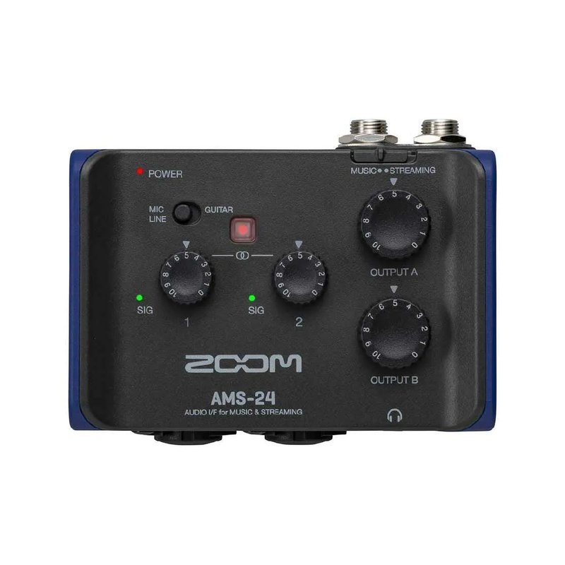 Zoom Zoom / AMS-24 2in/4out USB-C錄音介面 — 三峽錄音 / 音響