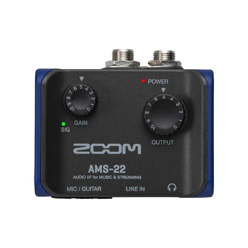 Zoom Zoom / AMS-22 2in/2out USB-C錄音介面 — 三峽錄音 / 音響