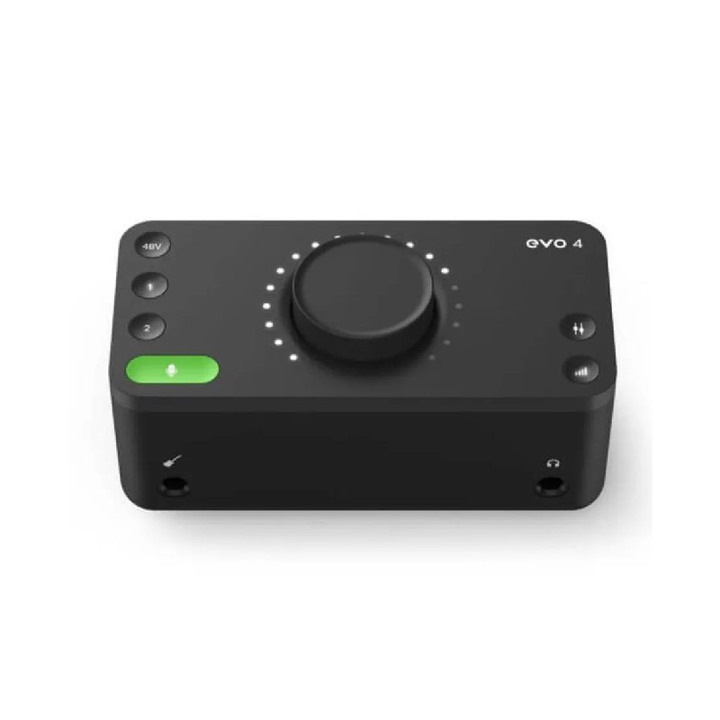 Audient Audient / EVO 4 2in/2out USB-C 錄音介面(iOS可用) 台灣代理公司貨三年保固 — 三峽錄音