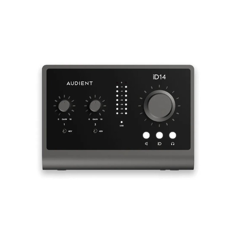 Audient Audient / iD14 MK2 10in/6out USB3.0 錄音介面 台灣代理公司貨三年保固 — 三峽錄音