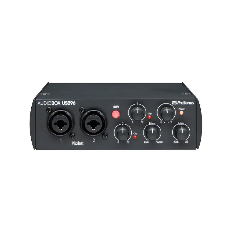 PreSonus PreSonus / AudioBox USB 96 2in/2out USB錄音介面(25周年紀念版) — 三峽錄音