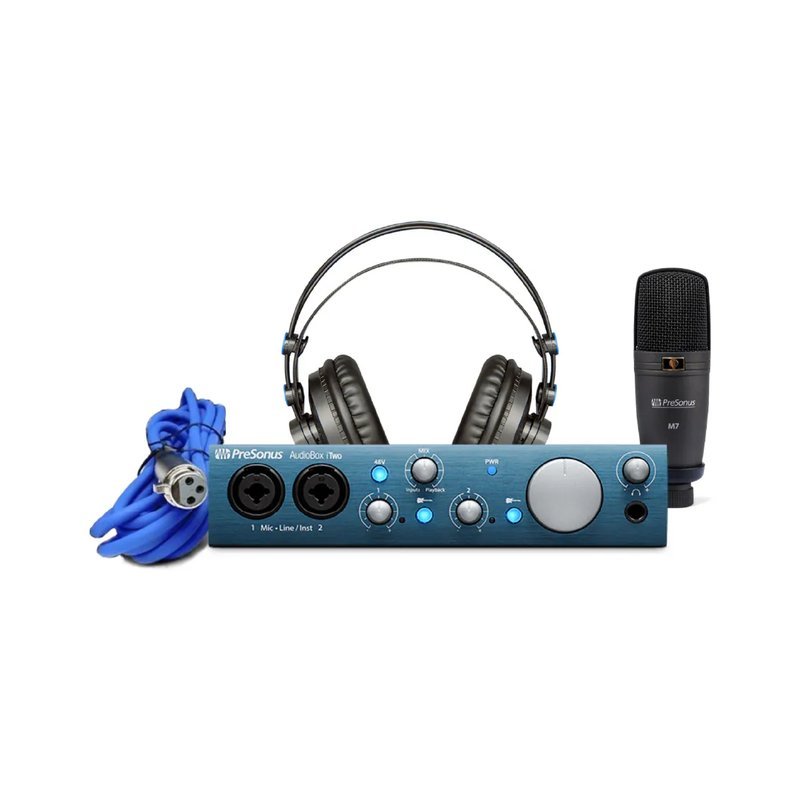 PreSonus PreSonus / AudioBox iTwo Studio 2in/2out USB錄音介面套組 — 三峽錄音