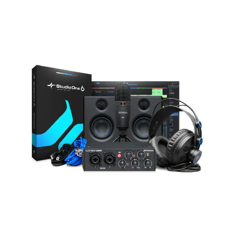 PreSonus PreSonus / AudioBox USB 96 Ultimate 2I/O 錄音介面套組 附喇叭 — 三峽錄音