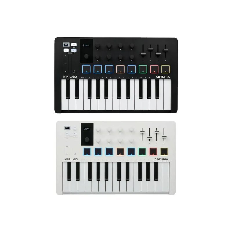 Arturia Arturia / MiniLab 3 25鍵 MIDI控制鍵盤 (4色) — 三峽電鋼琴 / 鍵盤