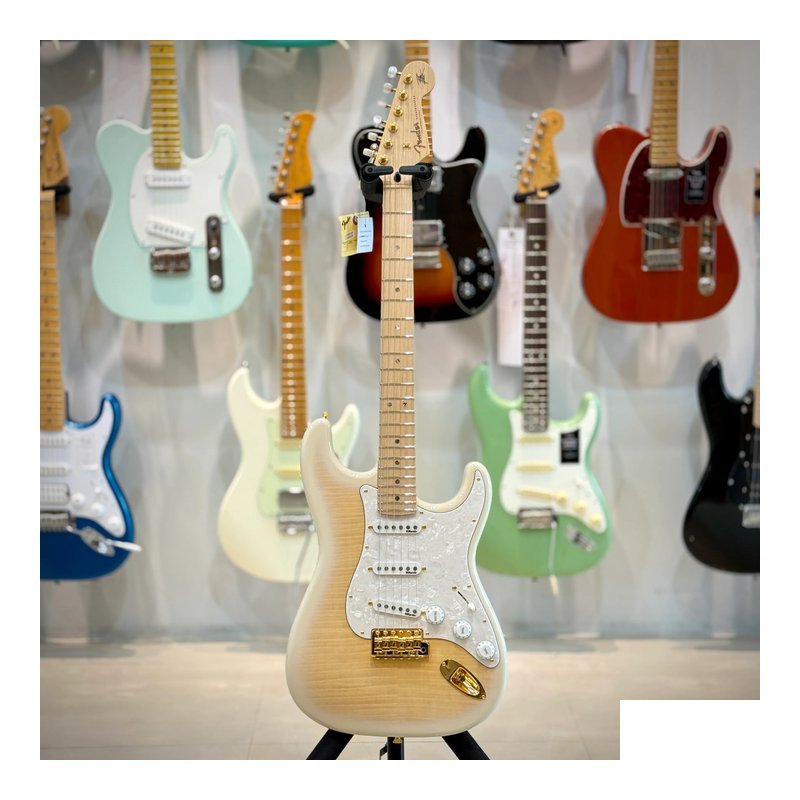 Fender FENDER MIJ RICHIE KOTZEN STRATOCASTER MN TRANSPARENT WHITE BURST 簽名款電吉他 — 三峽電吉他