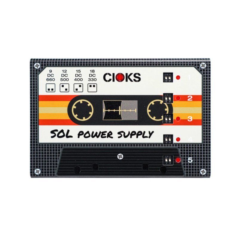 CIOKS CIOKS SOL 卡帶限定版 小型踏板電源供應器 — 三峽配件 / 週邊