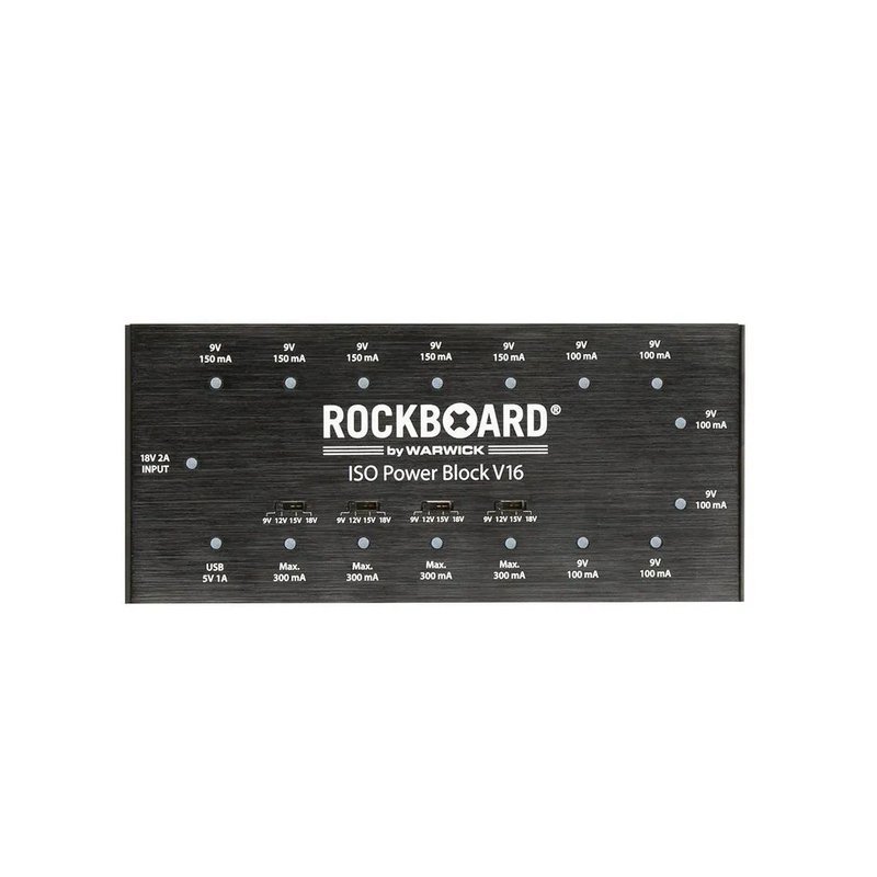 ROCKBOARD RockBoard ISO Power Block V16 隔離式多輸出電源供應器 — 三峽效果器