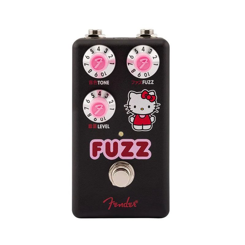 Fender Fender x Hello Kitty Fuzz Pedal Black 聯名款效果器 — 三峽效果器