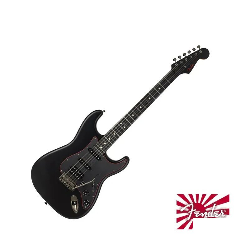 Fender 限定款 Fender MIJ Hybrid II Stratocaster NOIR 電吉他 HSS版本 — 三峽電吉他