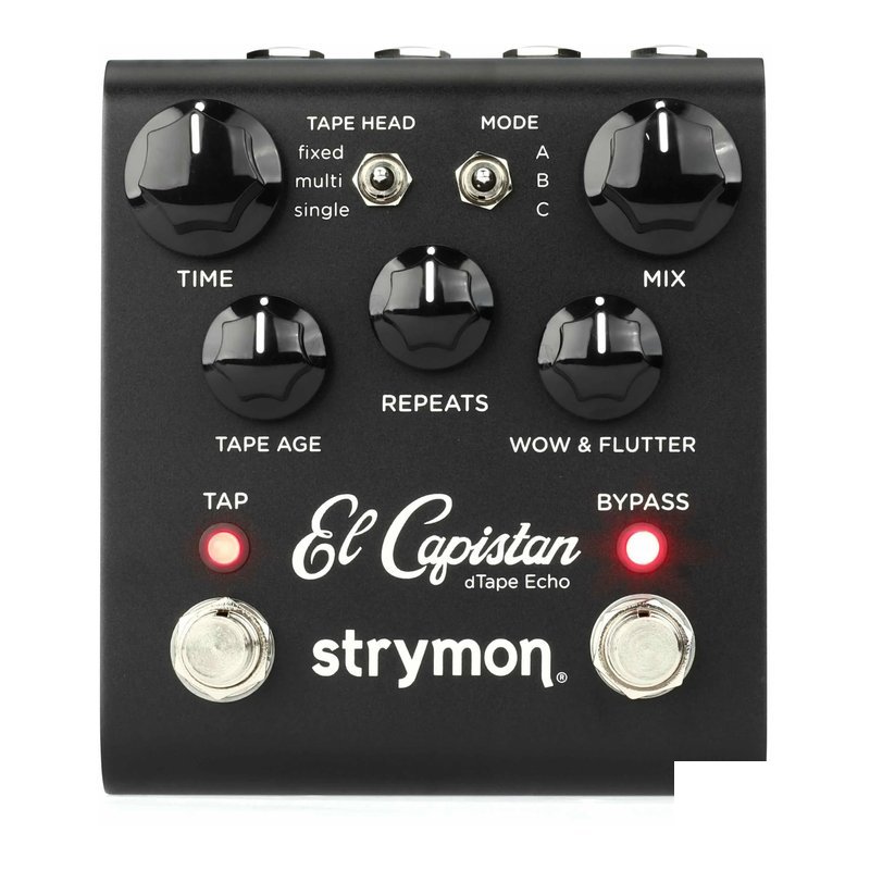 Strymon Strymon EL Capistan 全球限量午夜黑 dTape Delay 磁帶 延遲 效果器 - LIMITED EDITION MIDNIGHT — 三峽效果器
