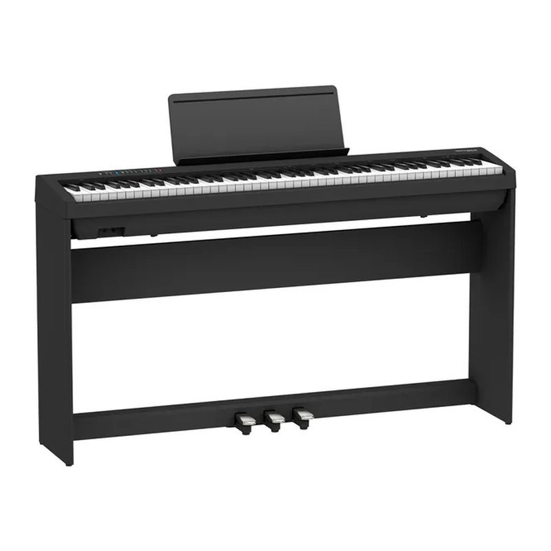 Roland Roland 電鋼琴 FP-30X 數位鋼琴 88鍵 含腳架組+三踏板 黑色款 — 三峽電鋼琴 / 鍵盤