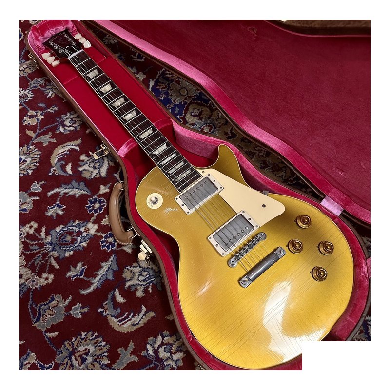 Gibson 【USED】GIBSON Custom Shop MURPHY LAB 1957 Les Paul Standard Ultra Light Aged Gold Top — 三峽木吉他 / 民謠吉他