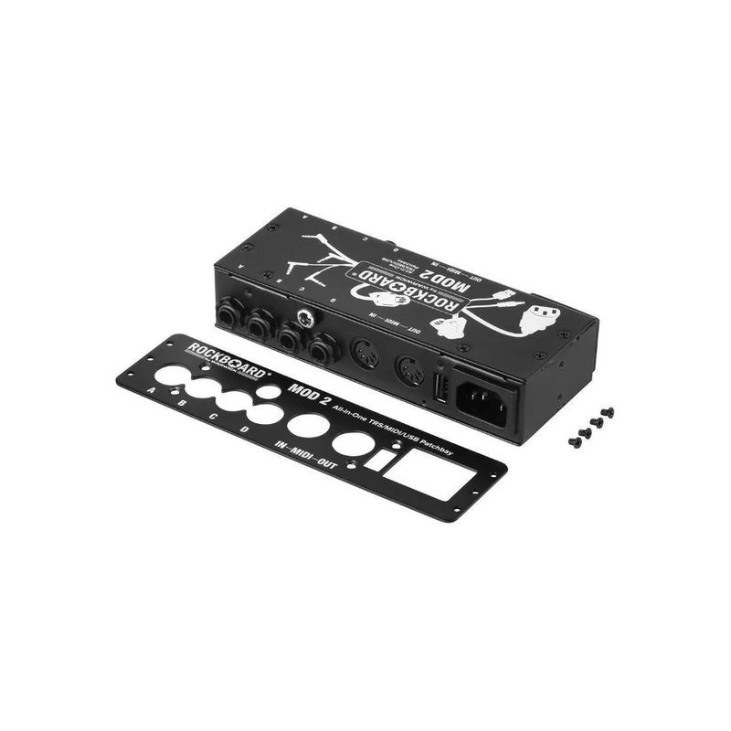 ROCKBOARD ROCKBOARD MOD 2 V2 – 效果器盤集線模組 (TRS / MIDI / USB ) — 三峽效果器