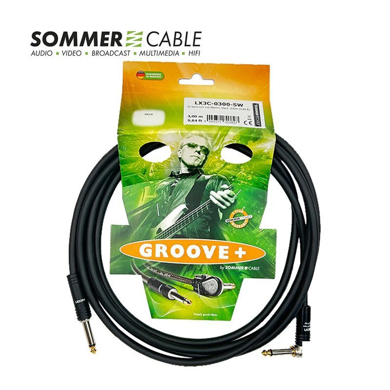 Sommer Cable SOMMER SC SPIRIT LLX 3米 靜音頭導線 LX3C-0300-SW — 三峽音響 / 音箱