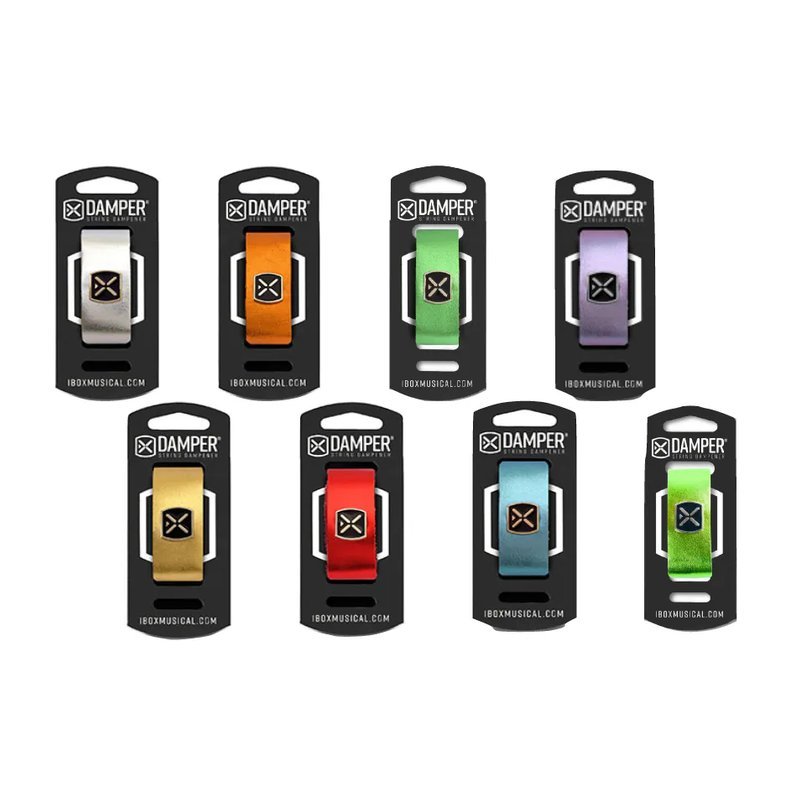 IBOX IBOX String Damper 金屬鐵標款 - Metallic 系列 SM/MD 尺寸可選 — 三峽木吉他 / 民謠吉他