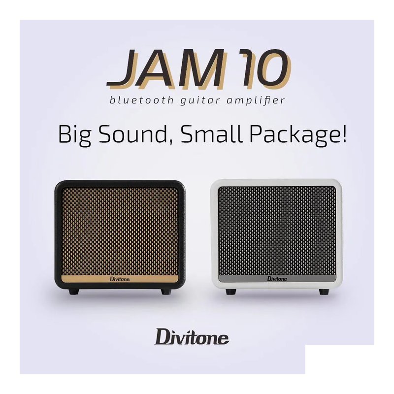 Divitone (預購)Divitone JAM-10 電吉他 效果器 藍芽 音箱(兩色可選) — 三峽木吉他 / 民謠吉他