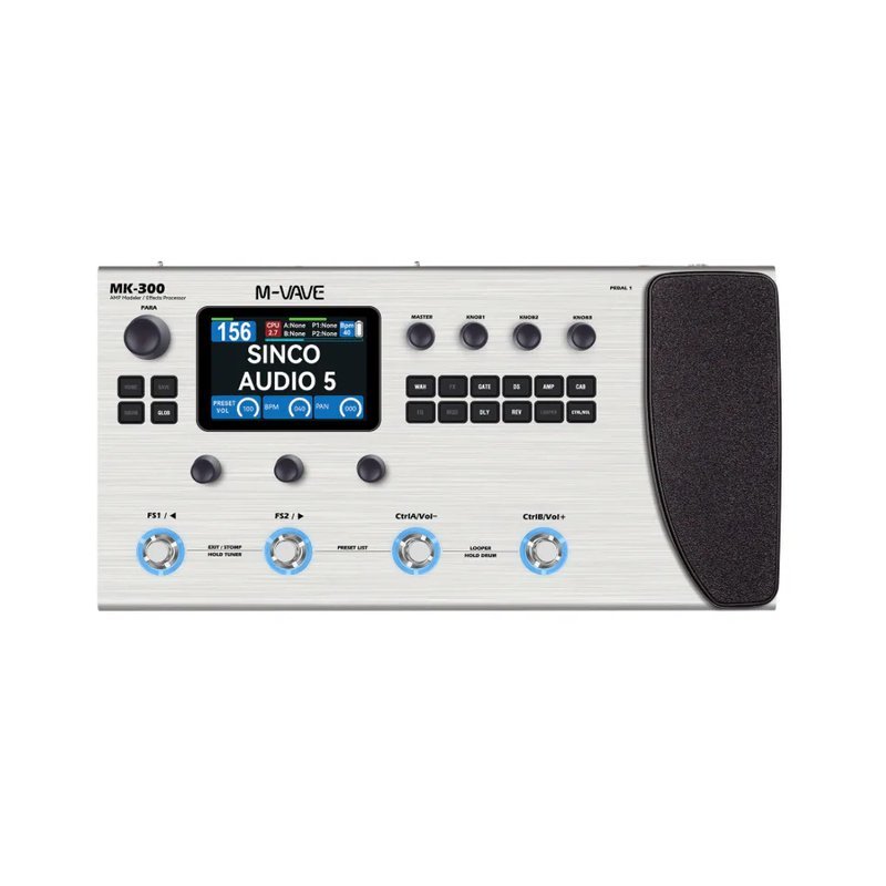 Mvave M-VAVE MK300 旗艦綜合效果器 — 三峽麥克風