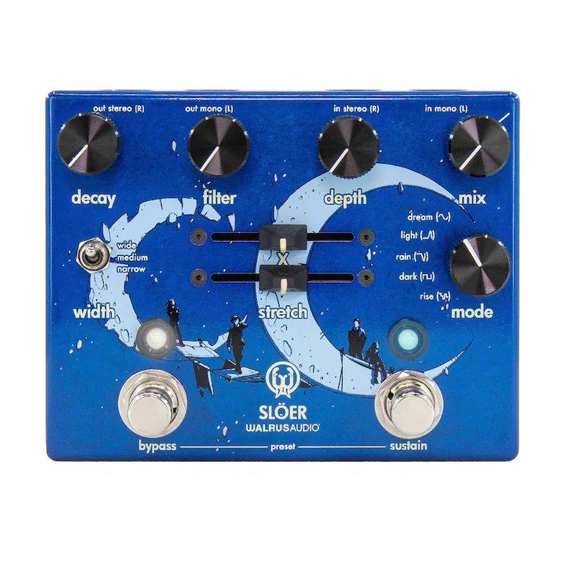 Walrus Walrus Audio SLOER Stereo Ambient Reverb 混響效果器 — 三峽效果器