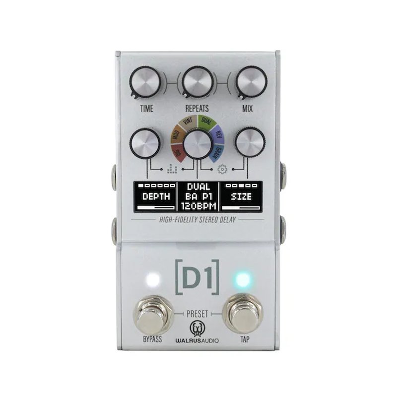 Walrus Walrus Audio Mako Series MKII: D1 High-Fidelity Delay 延遲效果器 — 三峽電鋼琴 / 鍵盤