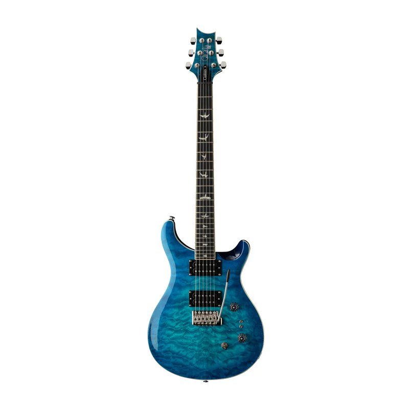 PRS PRS SE Custom 24-08 Quilt 電吉他 Lake Blue — 三峽電吉他