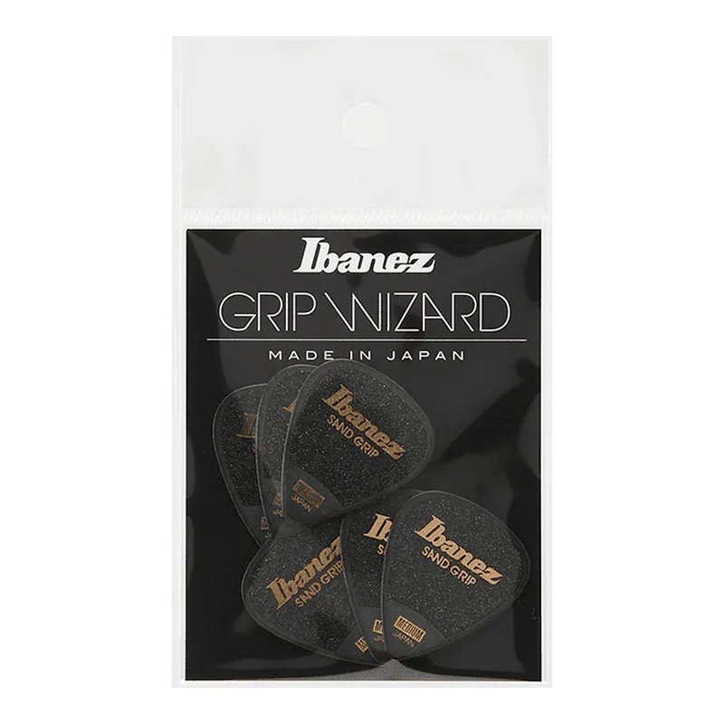 Ibanez Ibanez Grip Wizard Series Sand Grip PPA14MSG-BK 防滑匹克 — 三峽Pick