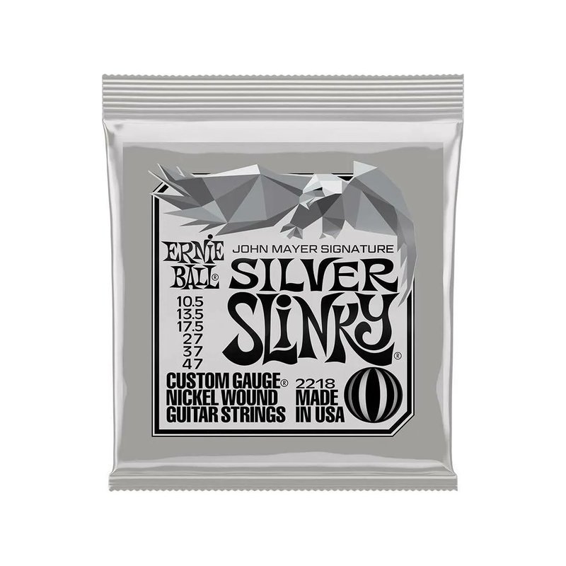 Ernie Ball Ernie Ball John Mayer Silver Slinky Signature 2218 電吉他套弦 10.5-47 — 三峽木吉他 / 民謠吉他