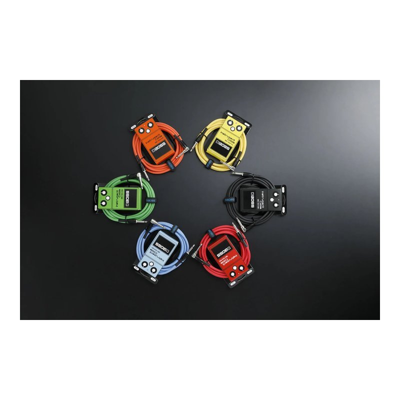 BOSS BOSS 效果器造型彩色導線 六色可選 — 三峽木吉他 / 民謠吉他